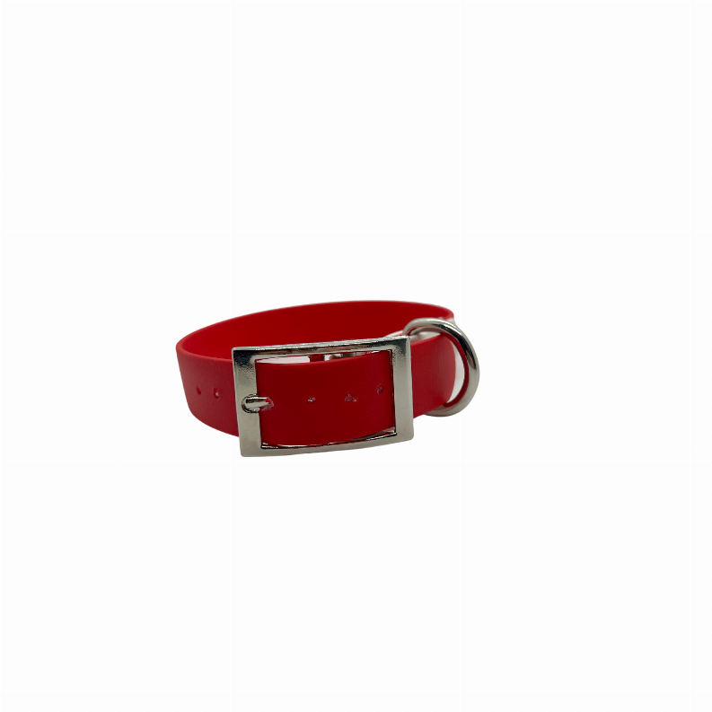 Holiday Biothane Buckle Dog Collar - Medium 13-15 inches Holiday