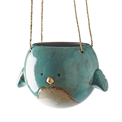 Ceramic Hanging Bird Planter