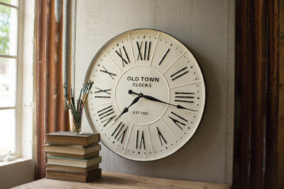 Enamelware Wall Clock