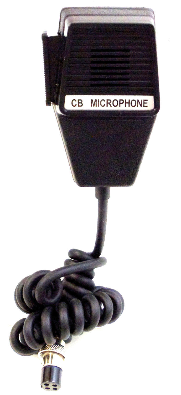 4 Pin Replacement Microphone W/6' Cord (Bulk)