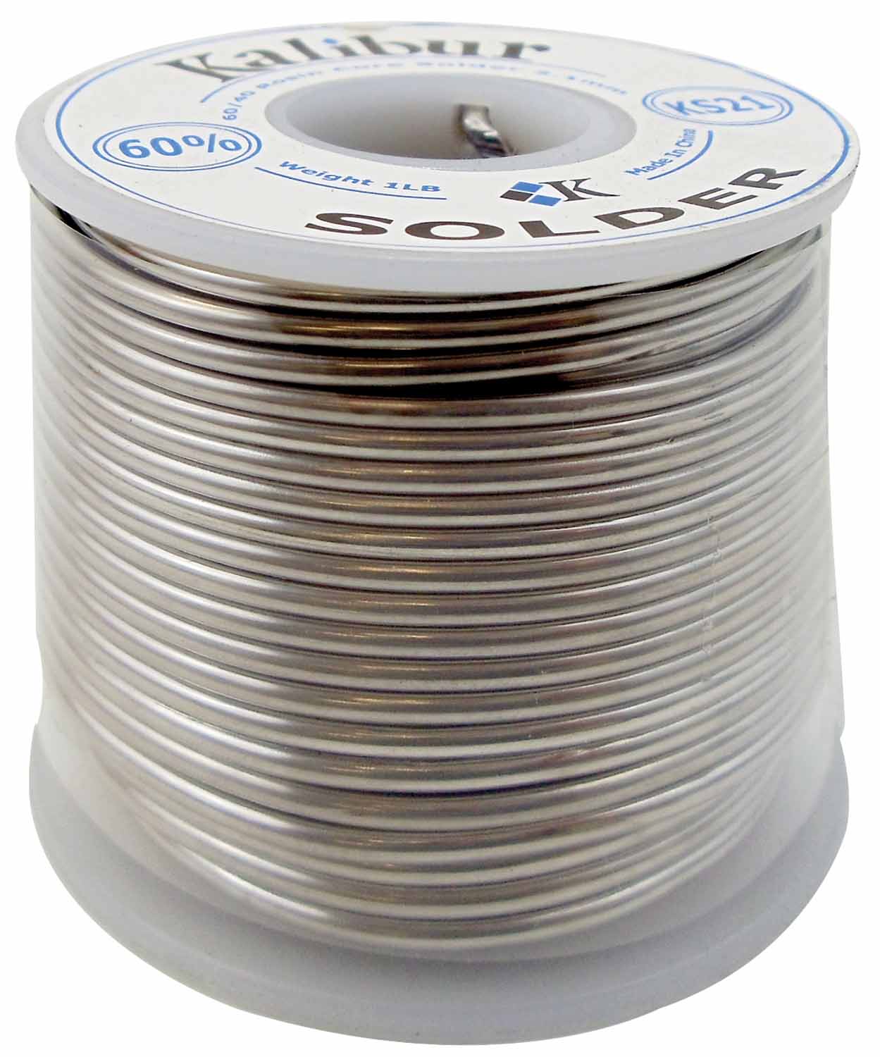 Kalibur 60/40 Rosin Core Solder 2.1Mm Diameter (1 Lb Spool)