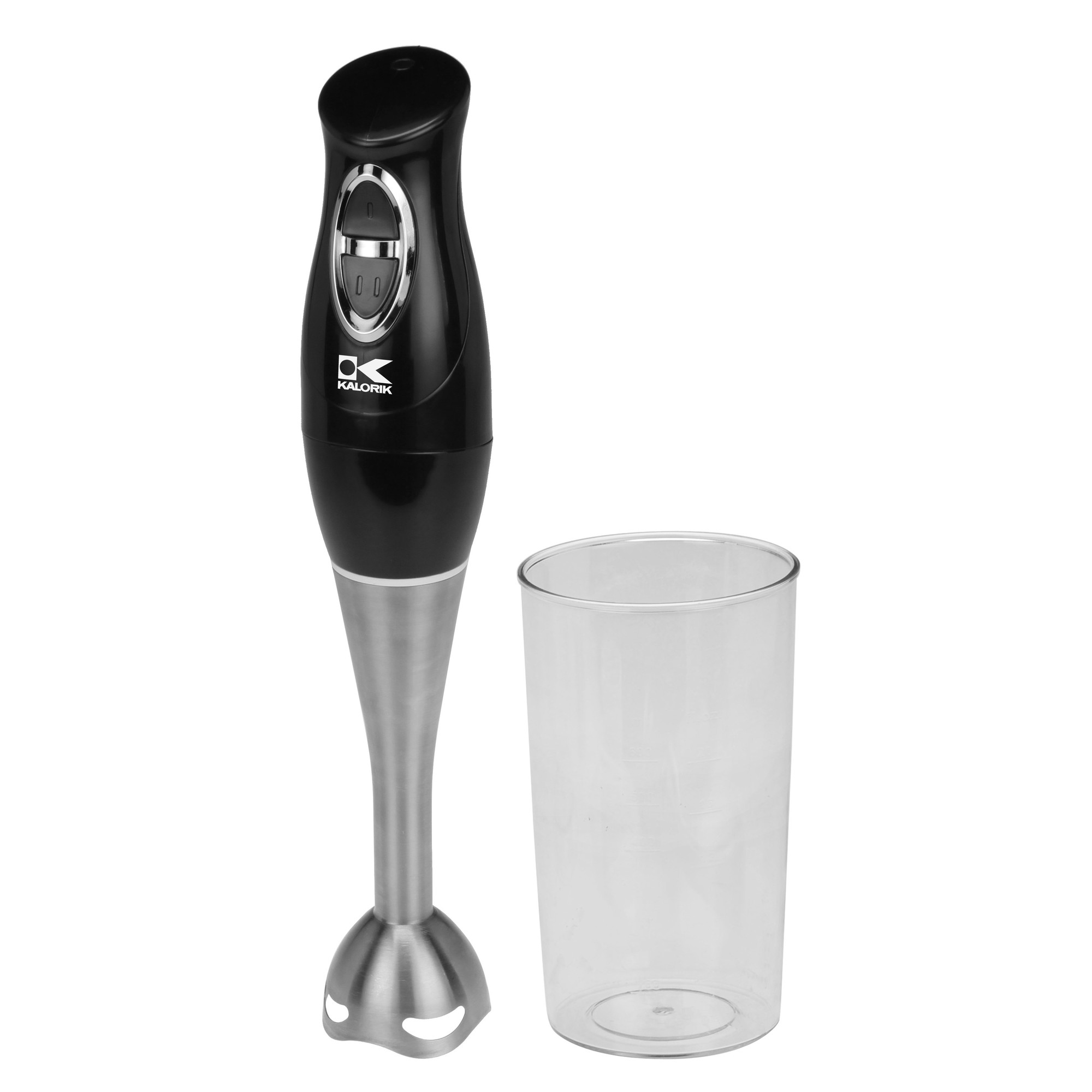 Kalorik Black/Stainless Steel Stick Mixer + Mixing Cup