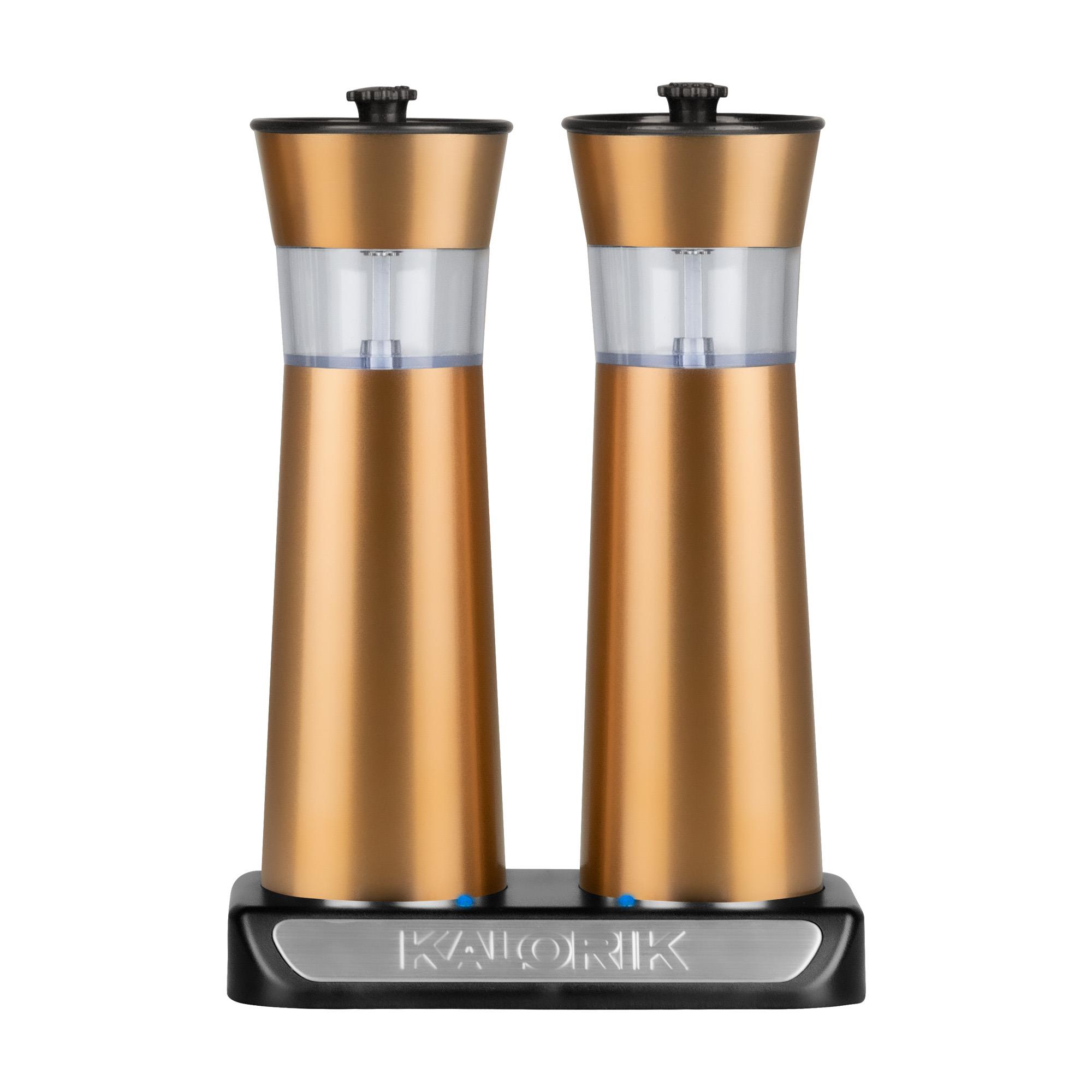 Kalorik Rechargeable Gravity Salt & Peppermill Set