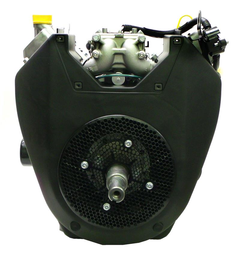 FH721D-S08 25hp Horizontal 1-1/8"x4" Shaft, Twin, Electric Start, OHV, Electric Start, Cyclone Air Filter Kawasaki Engine