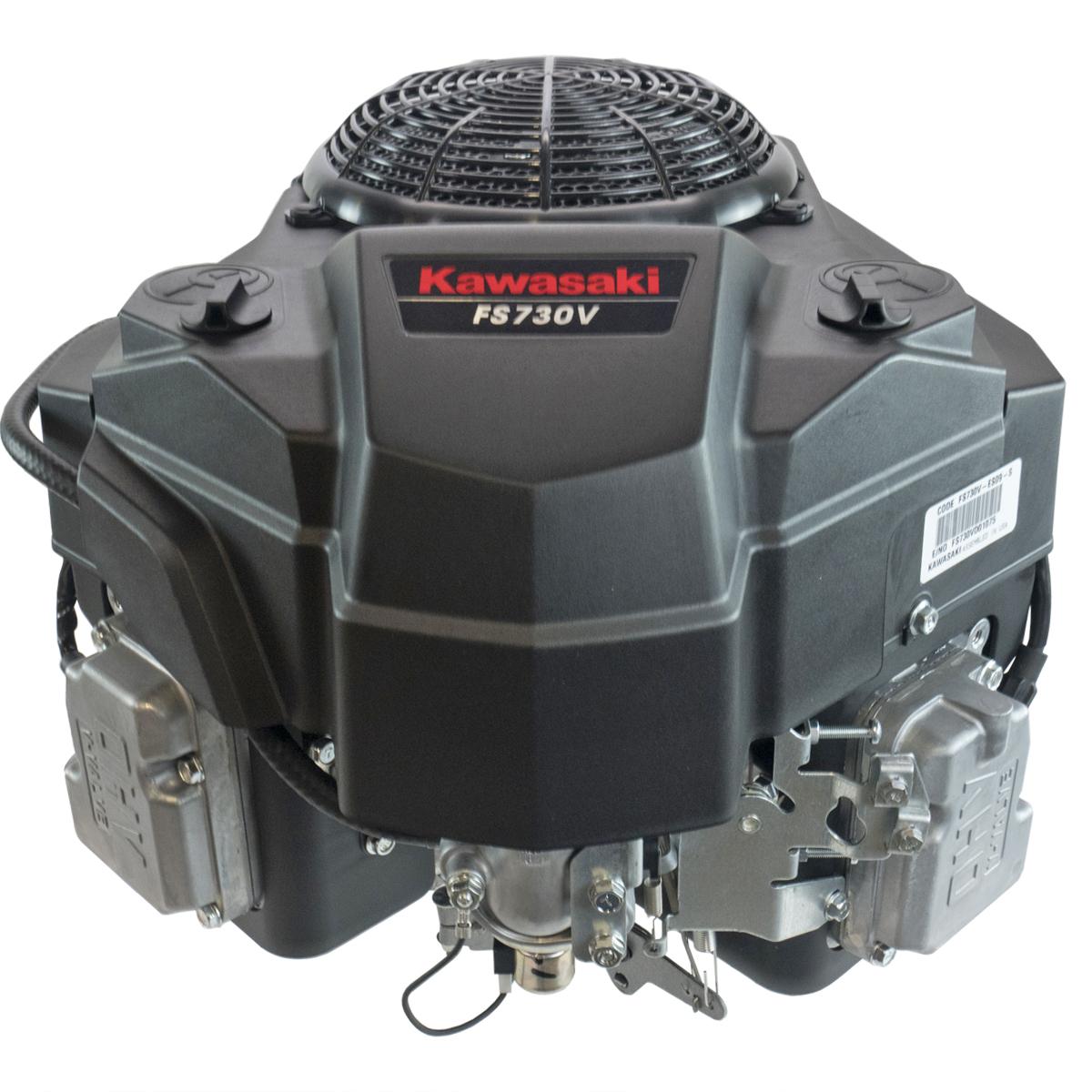 24hp FS Series, Vertical 1"x3-5/32"Shaft, Fuel Pump, Electric Start, OHV, CIS, 15Amp Alternator, Kawasaki Engine