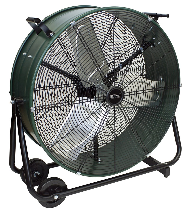 Drum Fan, 24" Direct Drive, Tiltable