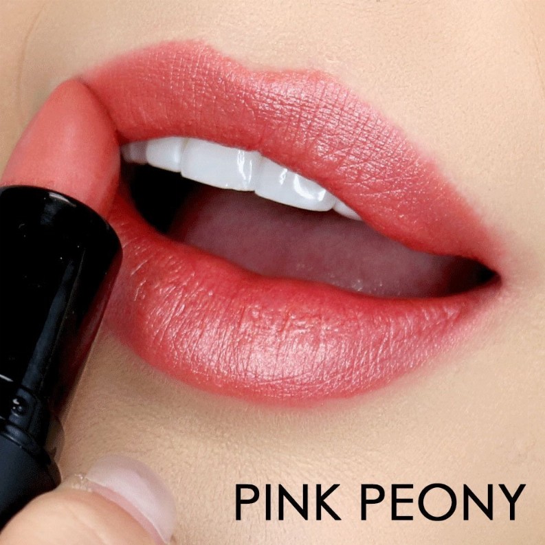 Velvet Semi-Matte Lipstick - Pink Peony