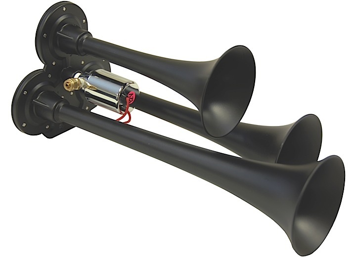 BLACK XCR 2.0 COATED TRIPLE TRAIN HORN