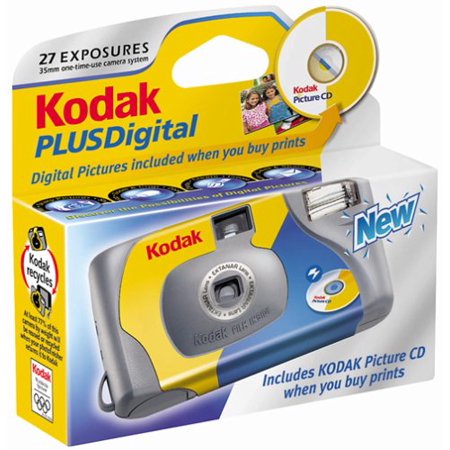 Kodak Pl Digtl W/Fl 27Exp Disp-3334 