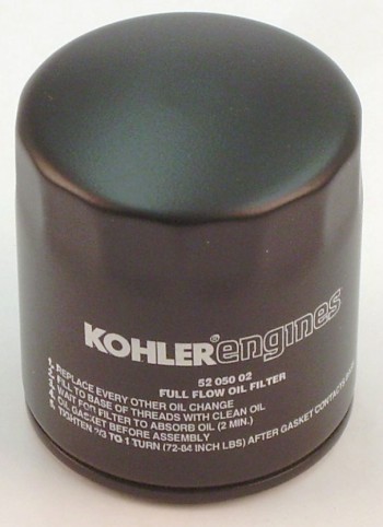 KO-5205002S KOHLER FILTER-OIL TALL 52 050 02-S (KOHLER OIL FILTER) Kohler Engine Parts