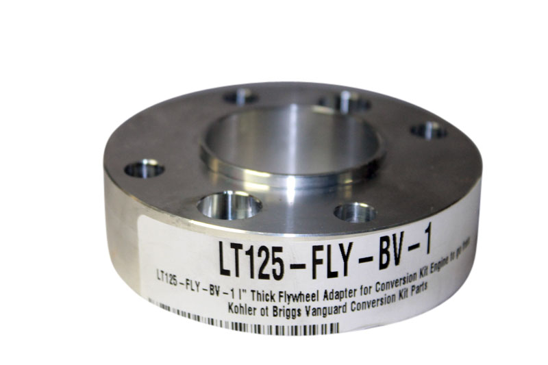 LT125-FLY-BV-1 I" Thick Flywheel Adapter for Conversion Kit Engine to go from Kohler ot Briggs Vanguard Conversion Kit Parts