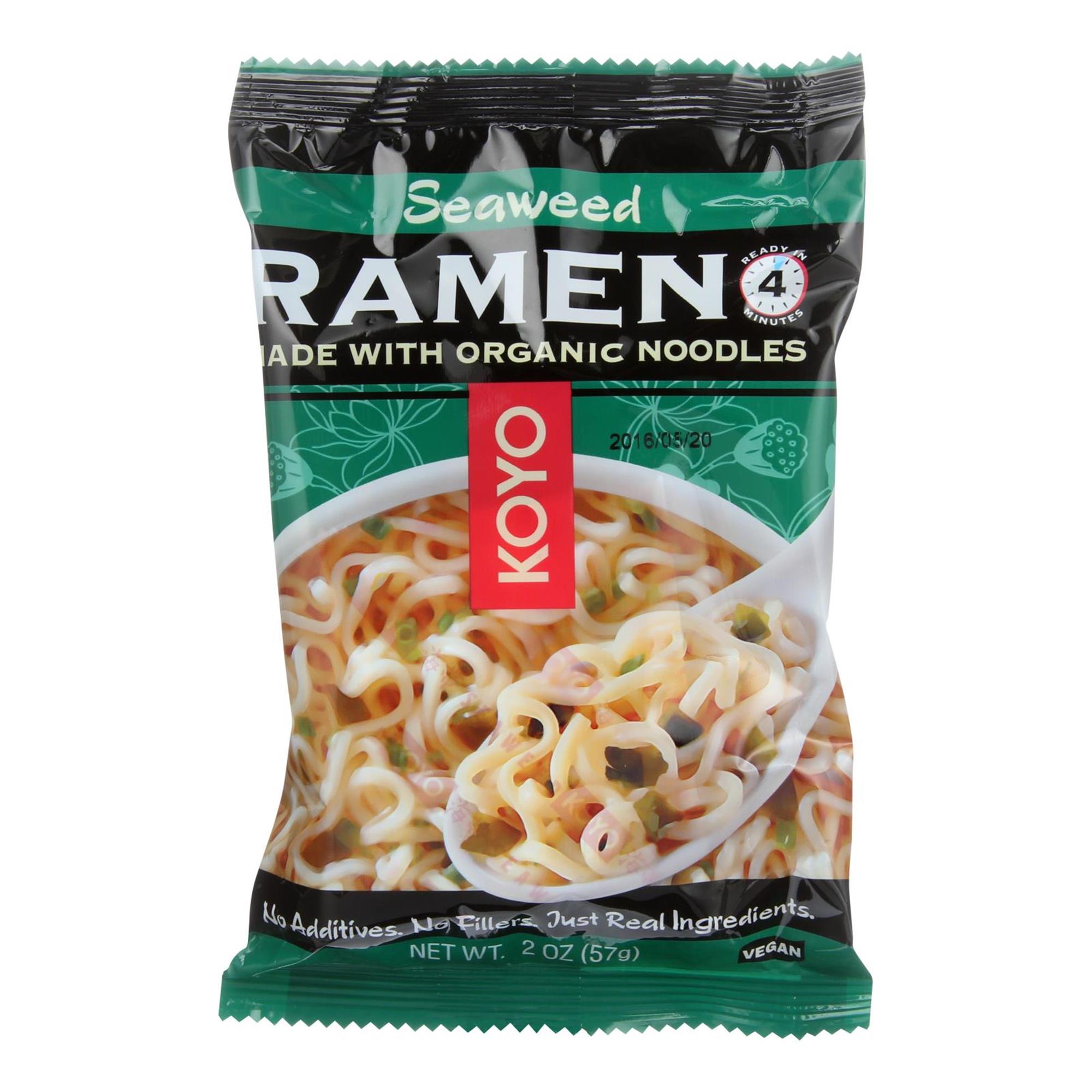 Koyo Foods Seaweed Dry Ramen (12x2 Oz)