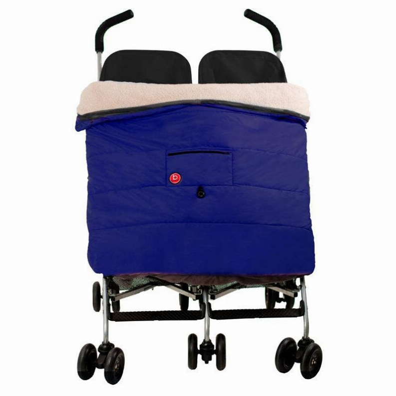 Blue Banana Double Stroller Blanket - 3m Navy