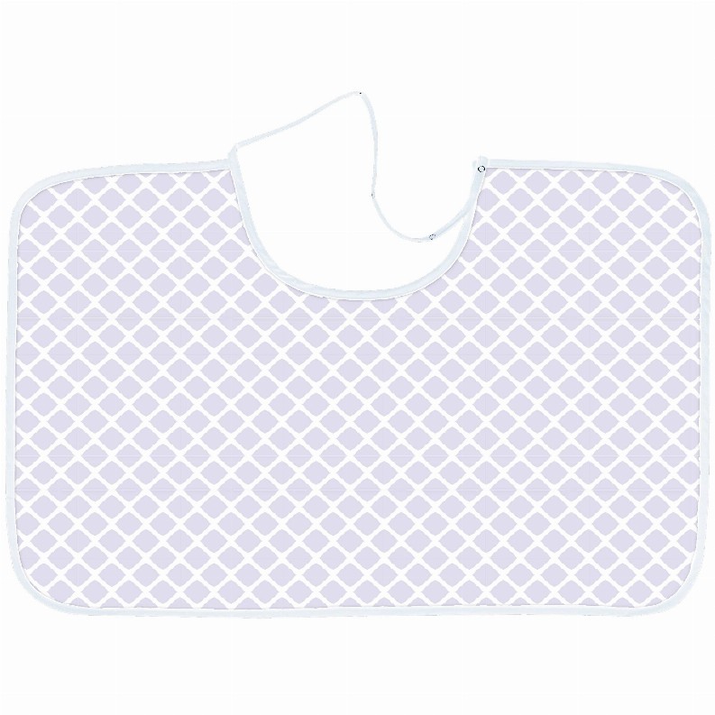 Nursing Canopy - Lilac Lattice