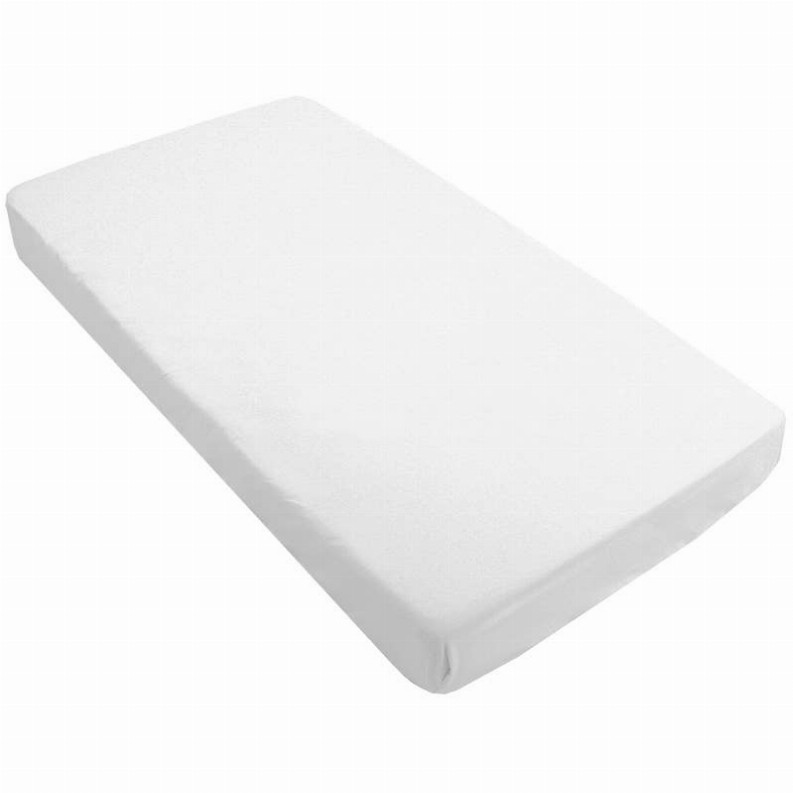 Organic Mini Crib Sheet - White