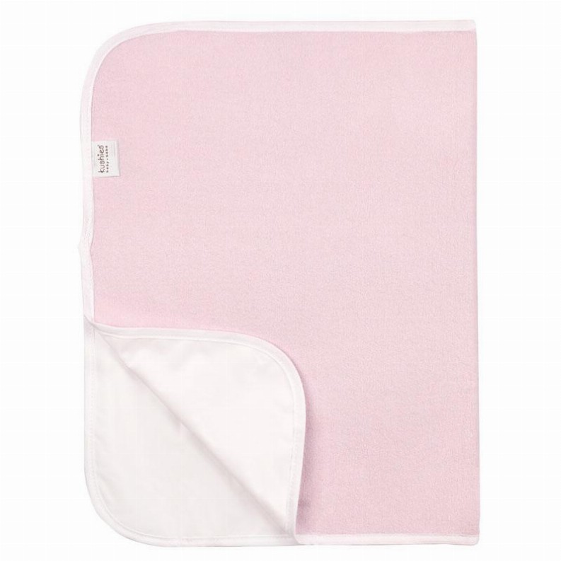 Terry | Portable Changing Pad - Pink Solid