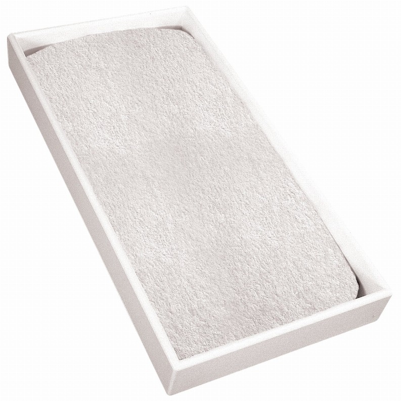 Terry Change Pad Sheet - White