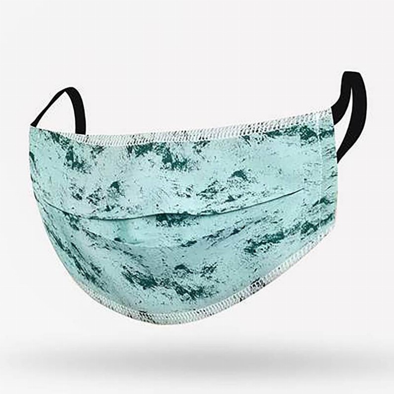 Washable Mask - Green Splash