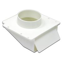 Lambro 143W 4" Plastic Under-Eave Vent