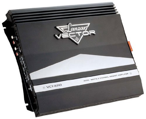 Lanzar 2000W 2 Channel High Power Mosfet Amplifier