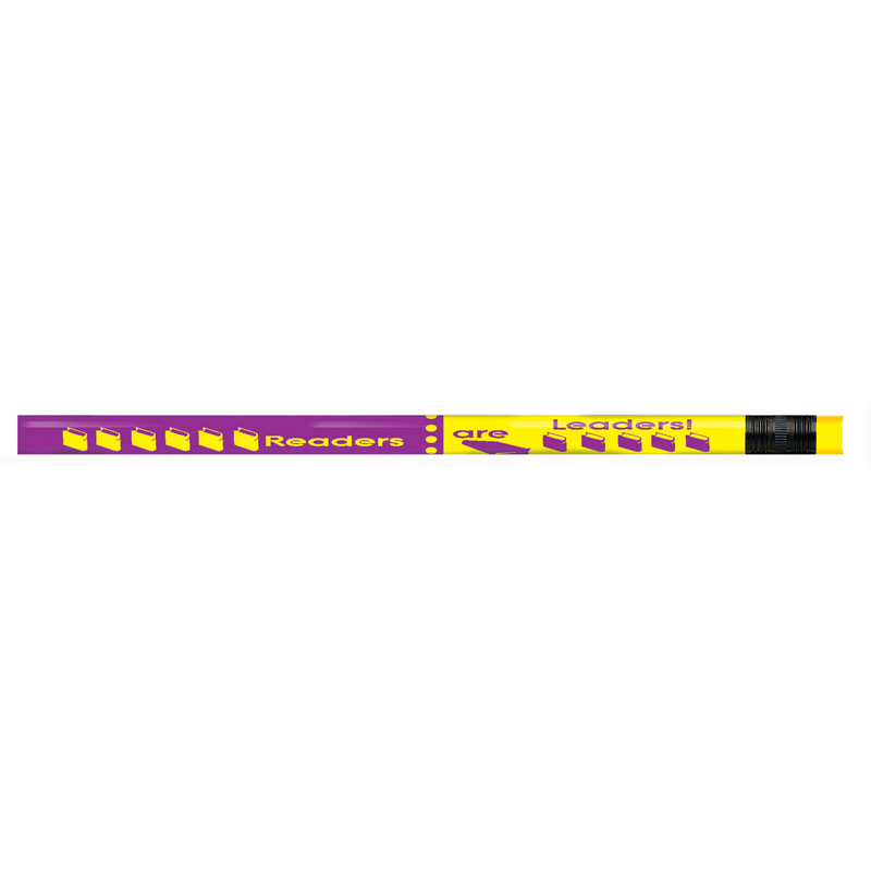 Readers Are Leaders Pencils, 12 Per Pack, 12 Packs