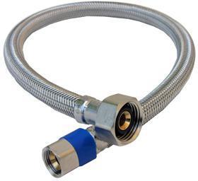 10-0109 3/8X1/2X8 Stainless Steel Faucet Connector