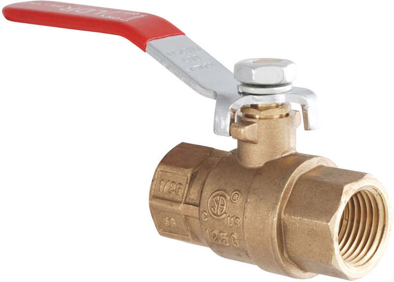 0201514 3/4 In. Brass Gas Ball Valve