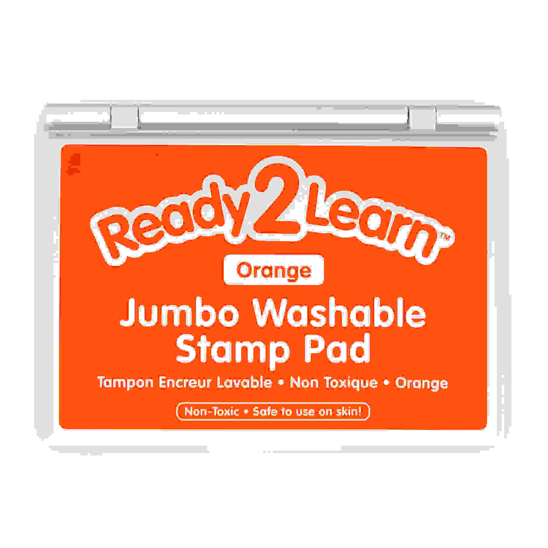 Jumbo Washable Stamp Pad - Orange