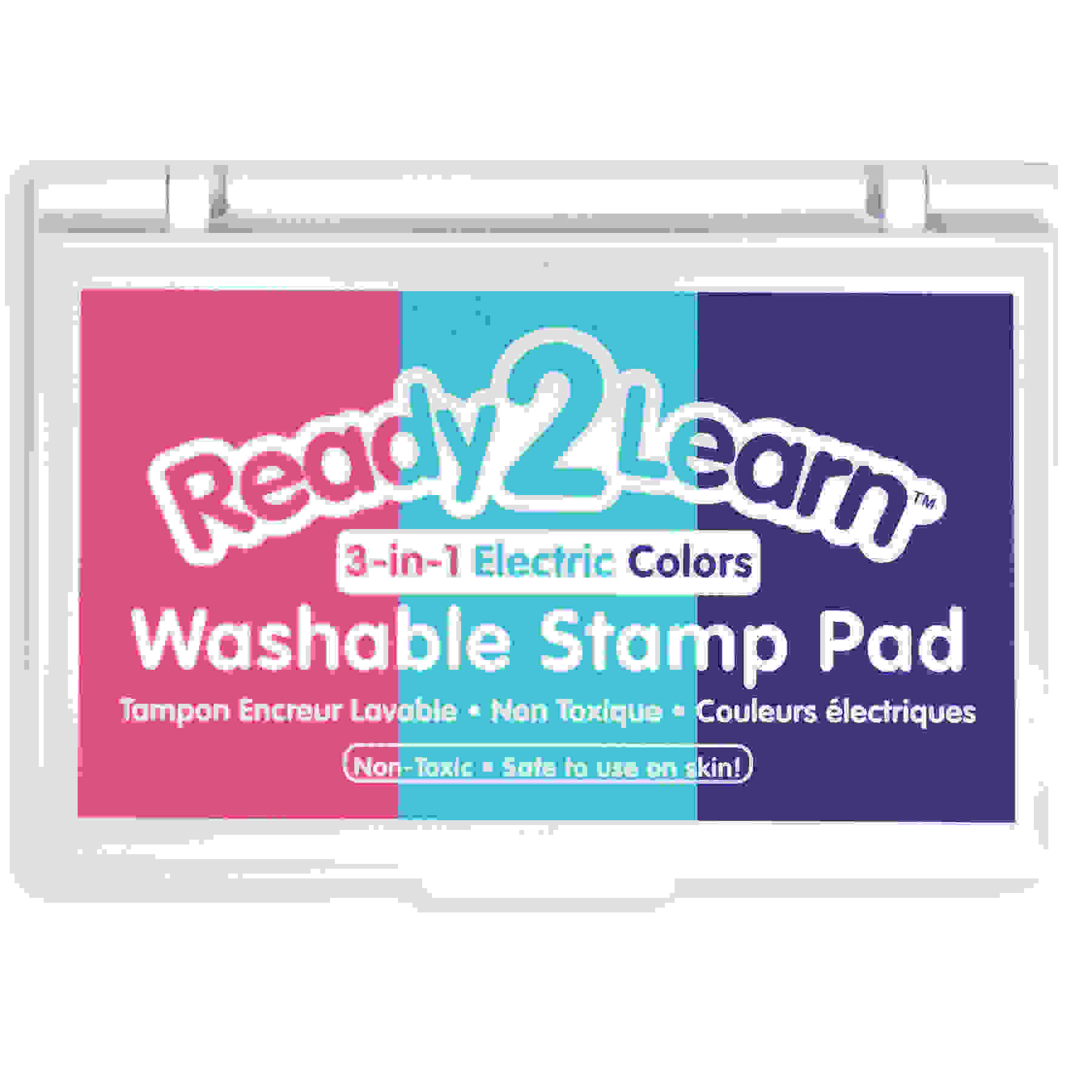 Washable Stamp Pad - 3-in-1 Electric Colors