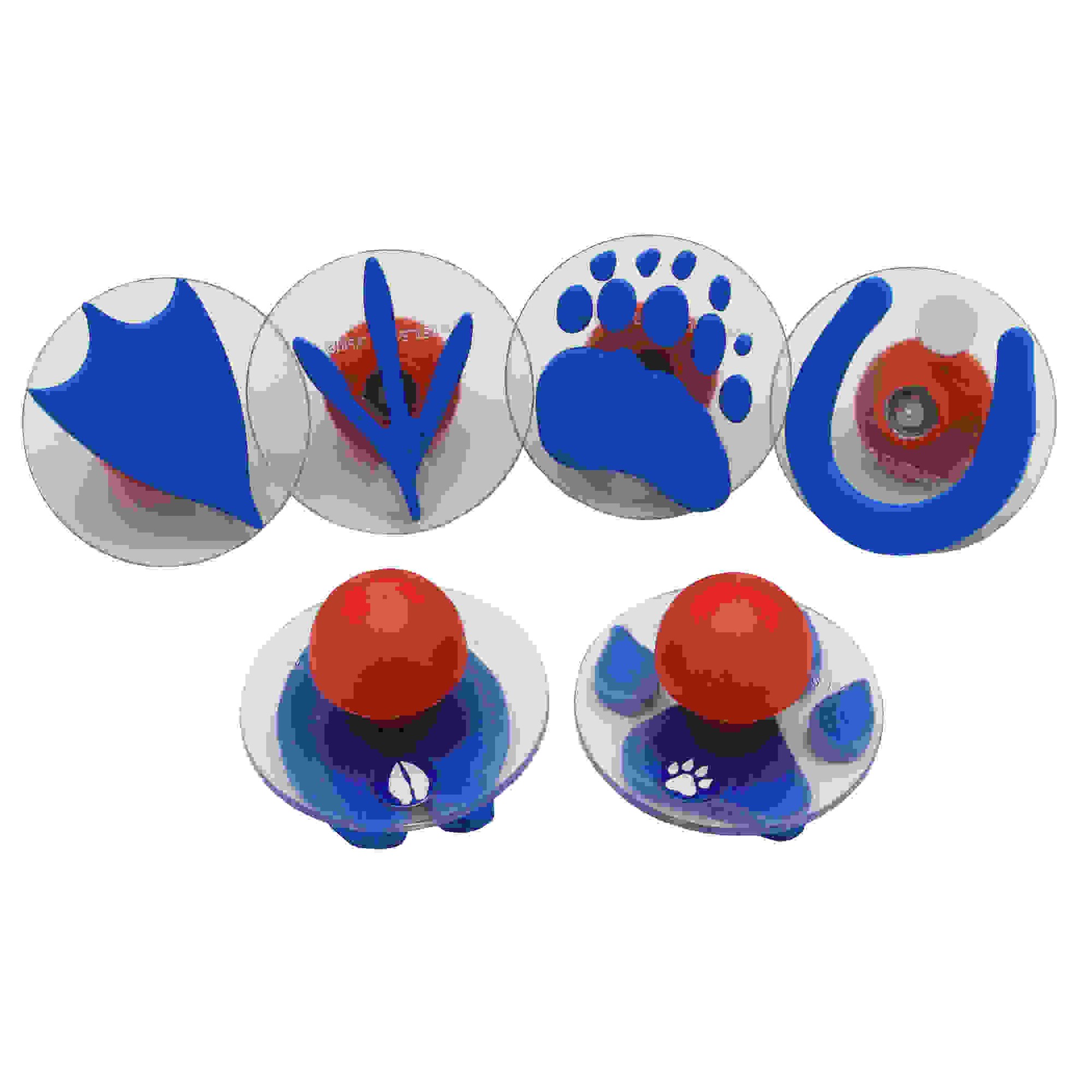 Giant Stampers - Paw Prints - Set of 6