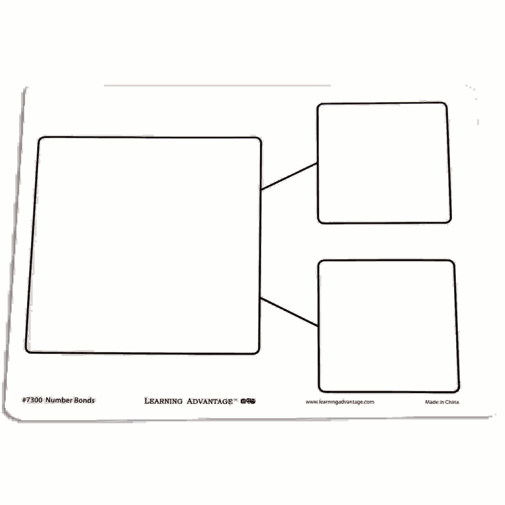 Dry Erase Boards - Number Bond - Set of 10