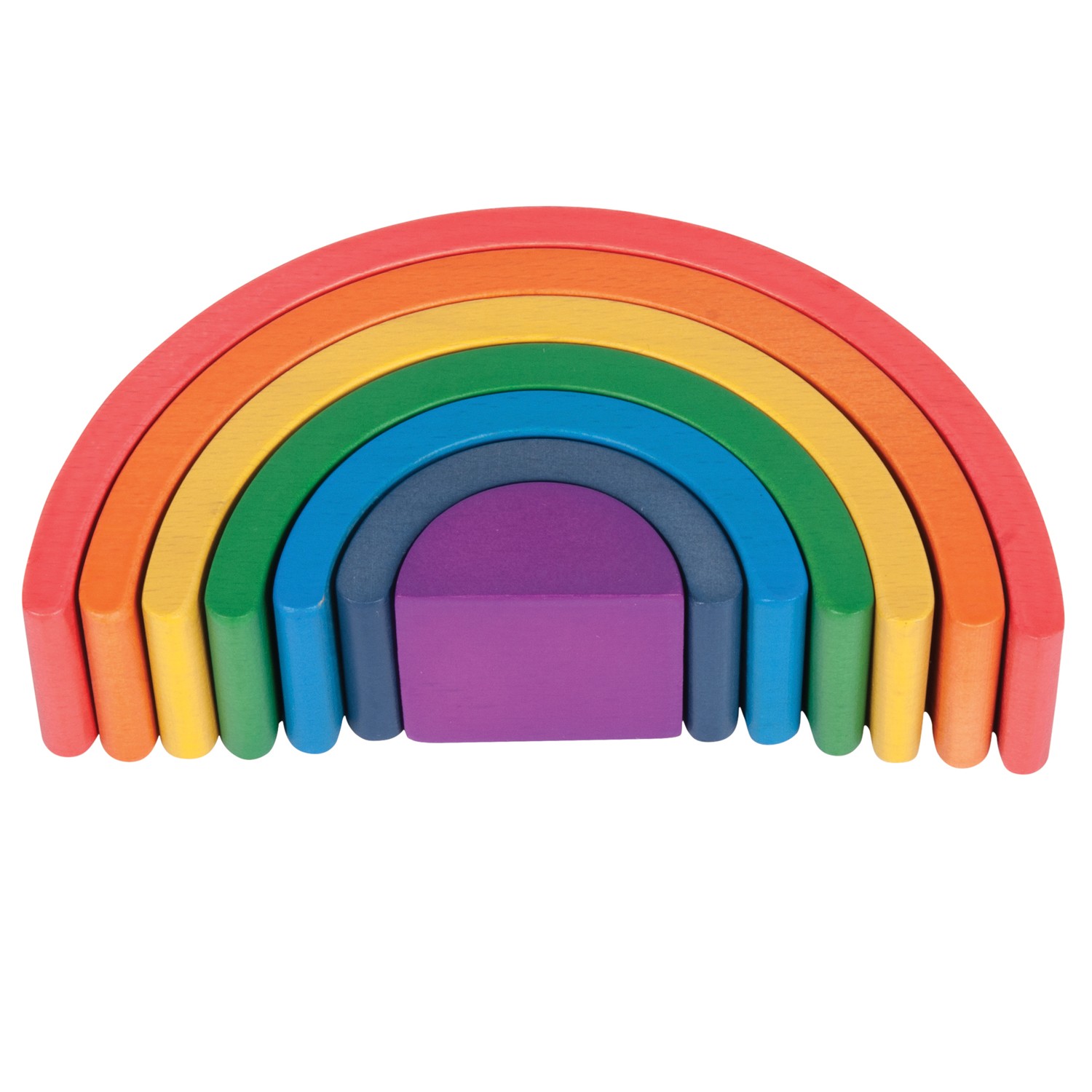 Wooden Rainbow Architect Arches - Set of 7