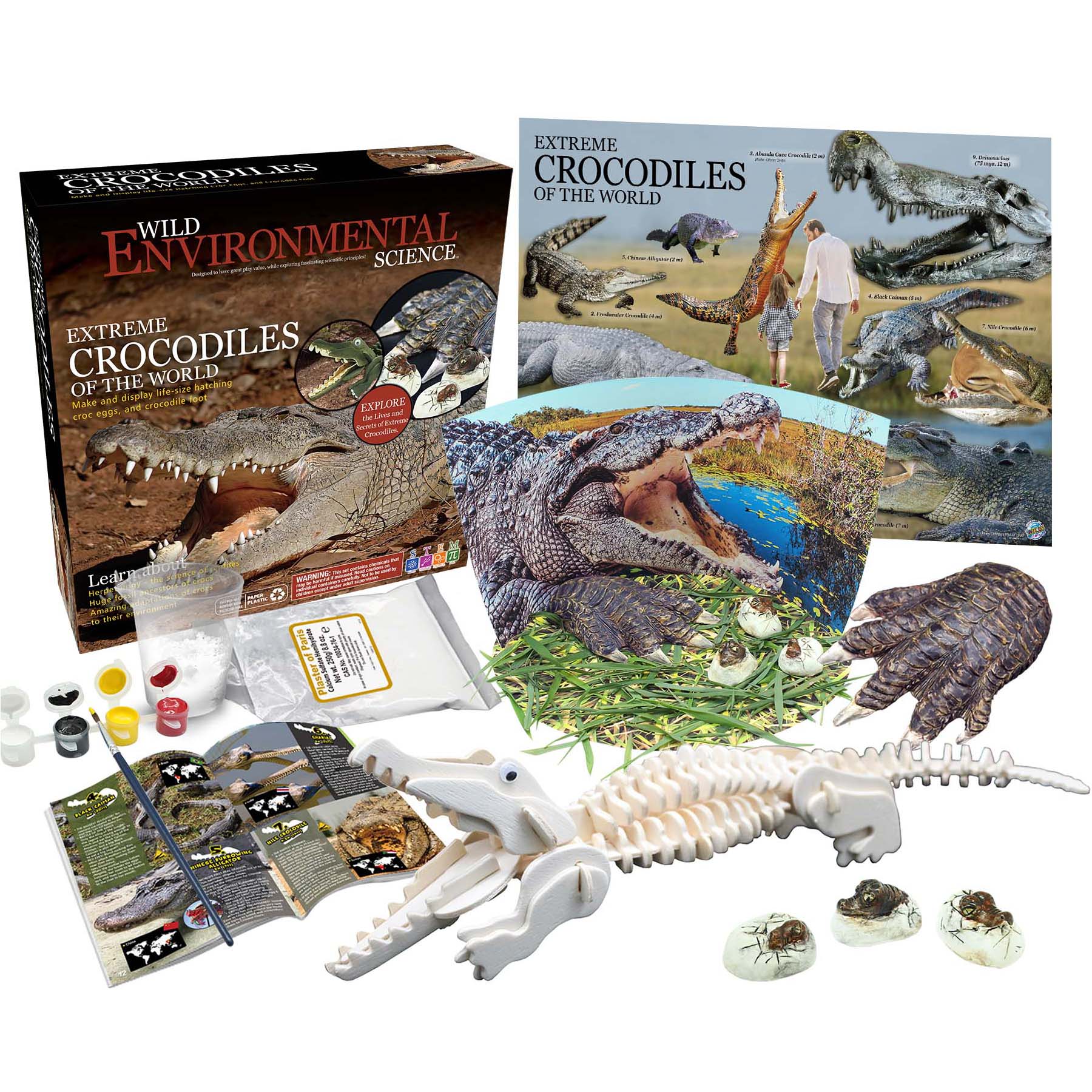 Extreme Science Kit, Crocodiles of the World