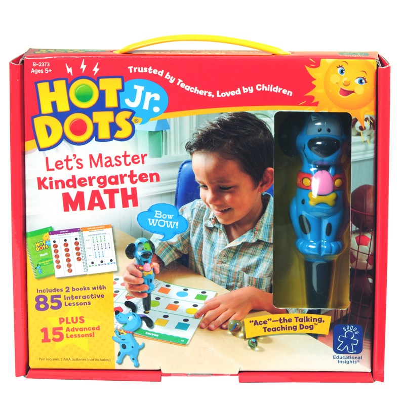 Hot Dots Jr. Let's Master Kindergarten Math
