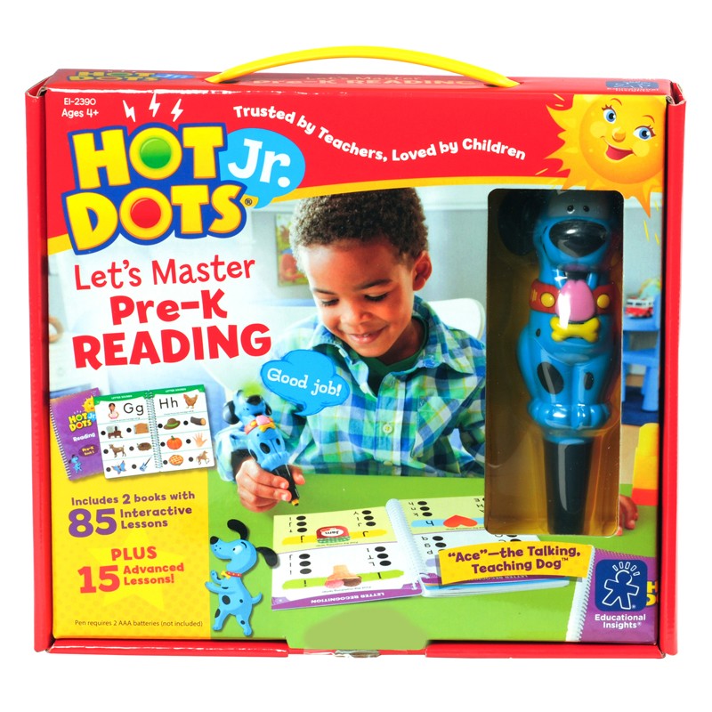 Hot Dots Jr. Let's Master Pre-K Reading