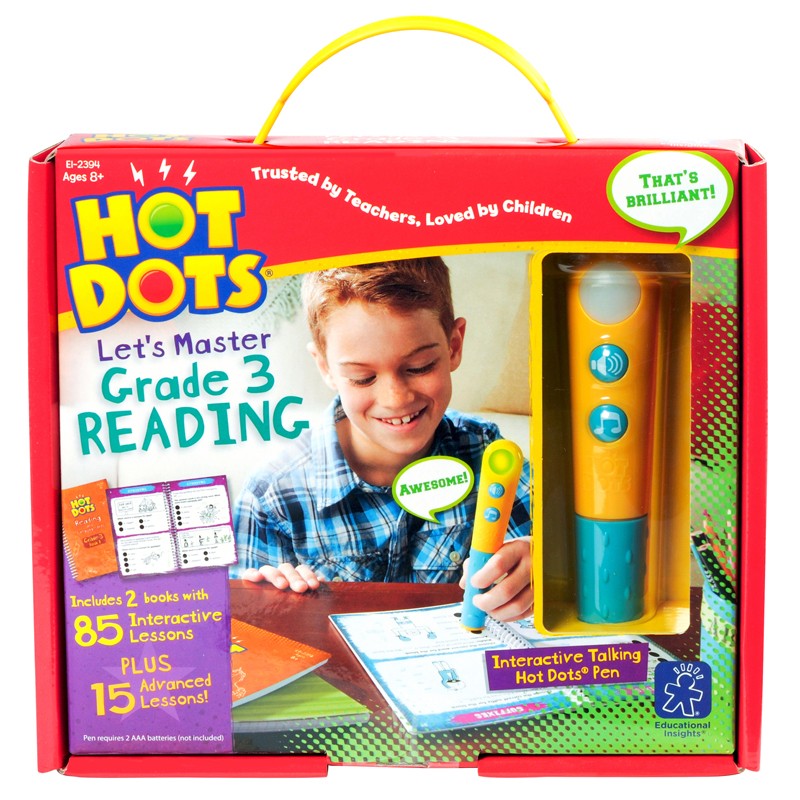 Hot Dots Let's Master Grade 3 Reading