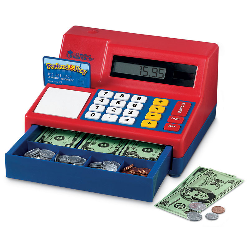 Pretend & Play Calculator Cash Register