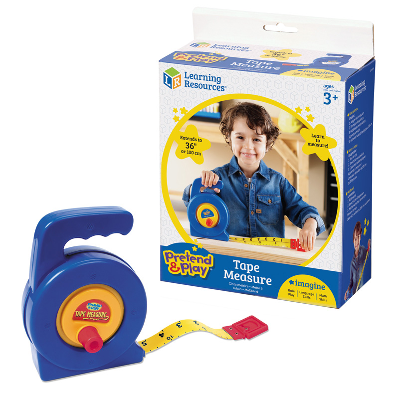 Pretend & Play Tape Measure, 3'/1 meter