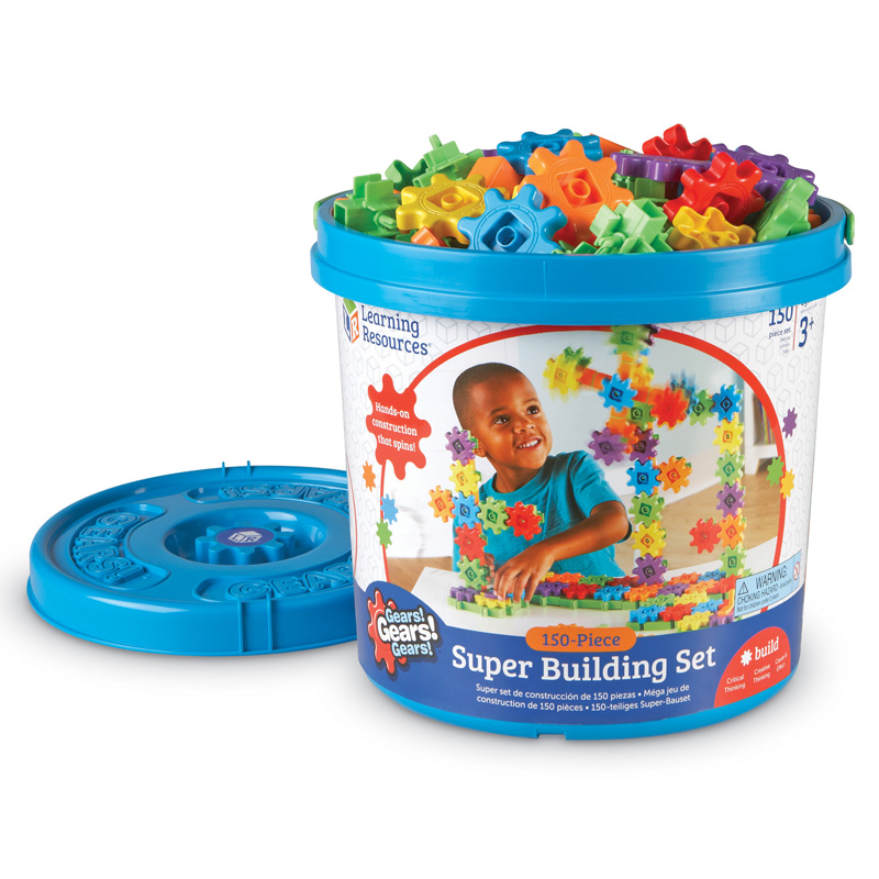 Gears! Gears! Gears! 150-Piece Super Building Set