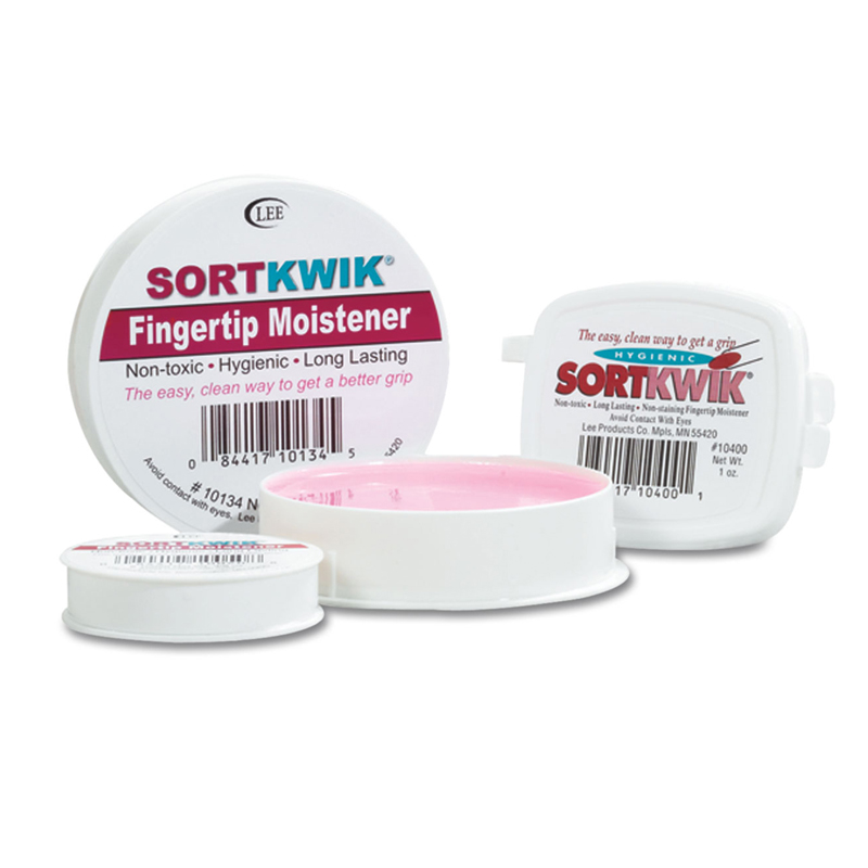 Sortkwik Fingertip Moistener, 3/8 oz., Pack of 12