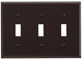 001-85011 Switch Plate Brown
