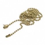 001-00006 Brss 3 Ft. Beaded Chain