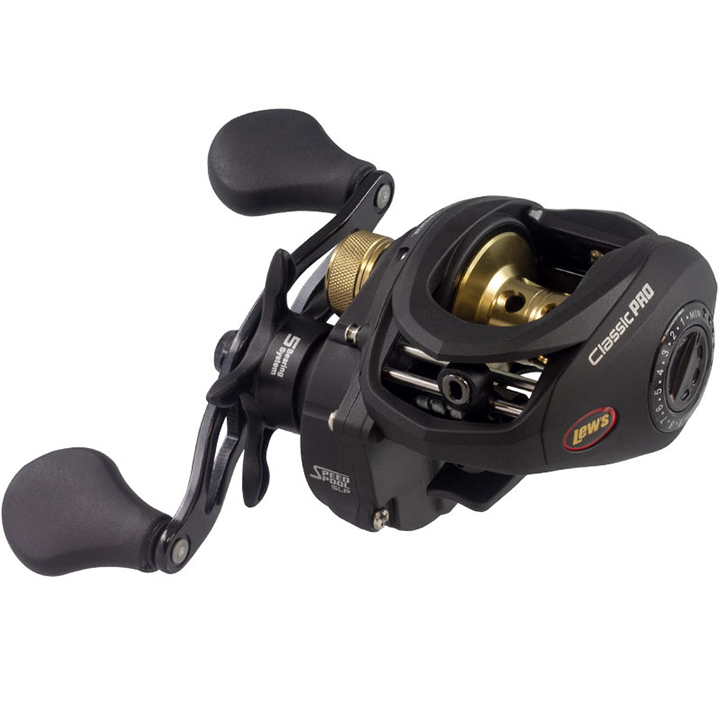 Lew's Classic Pro Speed Spool SLP 7.5:1 Baitcast Reel Right Hand Retrieve (Clamshell)