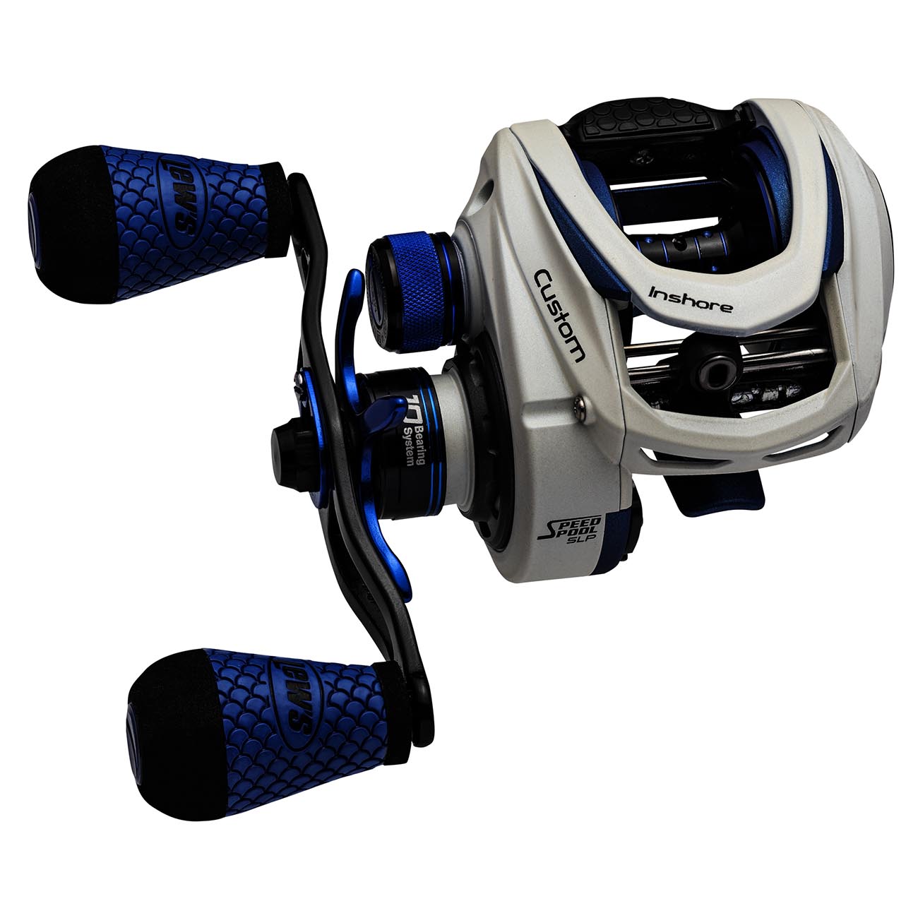 Lew's Custom Inshore SLP Baitcast 7.5:1 Baitcast Reel Right Hand Retrieve