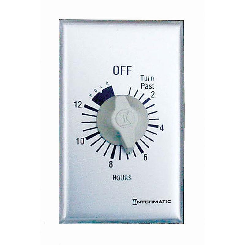 Attic Fan Timer With Plate