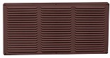 EAC16X8 BROWN ALUMINUM UNDEREAVE VENT