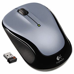 M325 Wireless Mouse, Right/Left, Silver