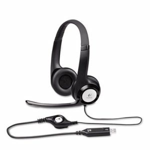 H390 USB Headset w/Noise-Canceling Microphone