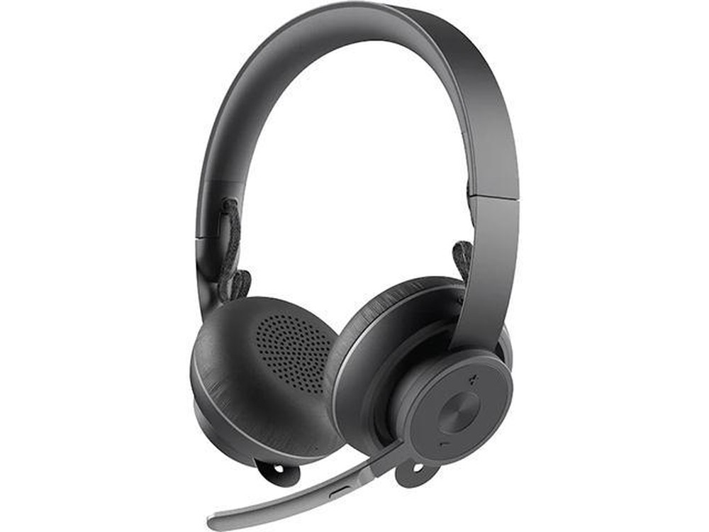 Zone Wireless Plus-MSFT Binaural Over-the-Head Headset, Black
