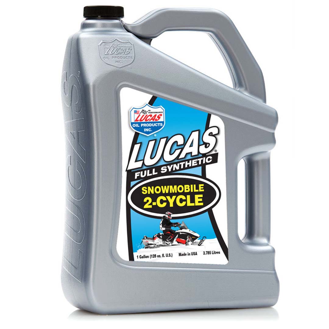 Lucas Oil Synthetic 2-Cycle Snowmobile Oil - 1 Gallon